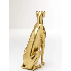 KARE Design Deko Figur Greyhound Bruno Gold 80Cm- Deko & Geschenkartikel
