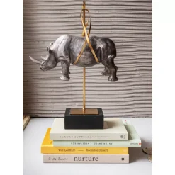 KARE Design Deko Figur Hanging Rhino- Deko & Geschenkartikel