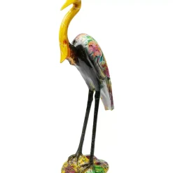 KARE Design Deko Figur Heron Gelb 70Cm- Deko & Geschenkartikel