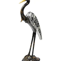 KARE Design Deko Figur Heron Schwarz 70Cm- Deko & Geschenkartikel