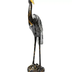 KARE Design Deko Figur Heron Schwarz 70Cm- Deko & Geschenkartikel