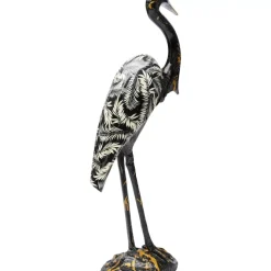KARE Design Deko Figur Heron Schwarz 70Cm- Deko & Geschenkartikel