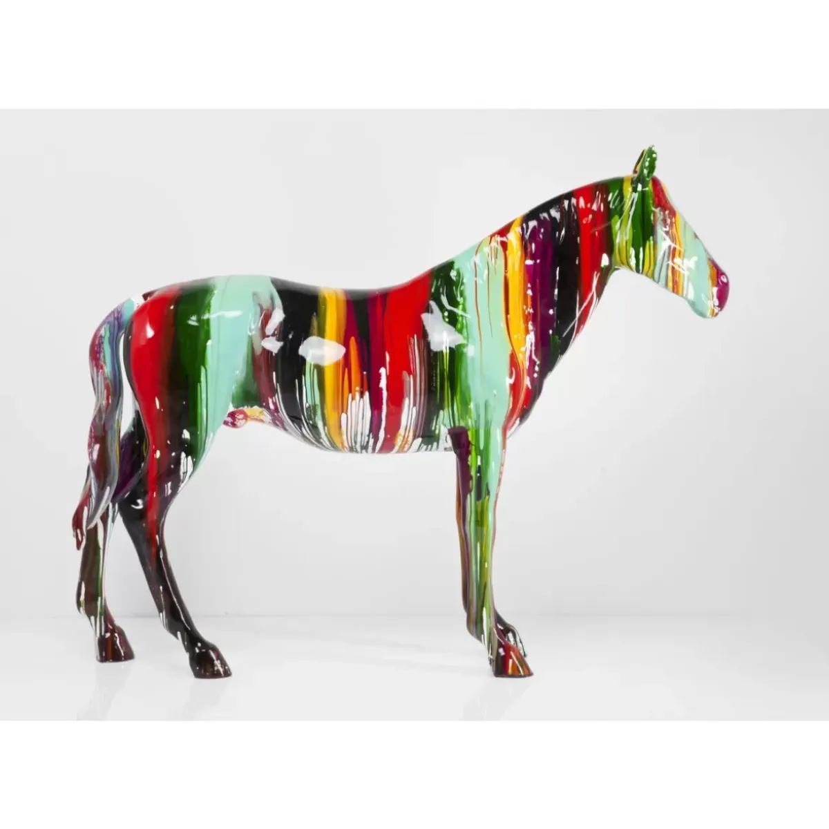 KARE Design Deko Figur Horse Colore- Deko & Geschenkartikel
