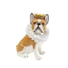 KARE Design Deko Figur King Dog Braun 29Cm- Deko & Geschenkartikel