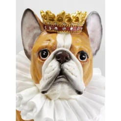 KARE Design Deko Figur King Dog Braun 29Cm- Deko & Geschenkartikel