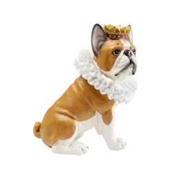 KARE Design Deko Figur King Dog Braun 29Cm- Deko & Geschenkartikel