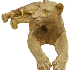 KARE Design Deko Figur Lion Gold 80Cm- Deko & Geschenkartikel