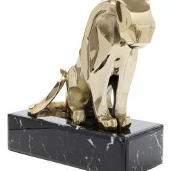 KARE Design Deko Figur Lion On Marble 34Cm- Deko & Geschenkartikel