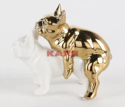 KARE Design Deko Figur Love Dogs- Deko & Geschenkartikel