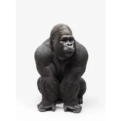 KARE Design Deko Figur Monkey Gorilla Front Xxl- Deko & Geschenkartikel