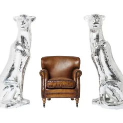 KARE Design Deko Figur Mosaik Welcome Panther Rechts Xl- Deko & Geschenkartikel