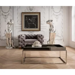 KARE Design Deko Figur Mosaik Welcome Panther Links Xl- Deko & Geschenkartikel