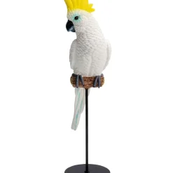 KARE Design Deko Figur Parrot Cockatoo Weis 38Cm- Deko & Geschenkartikel
