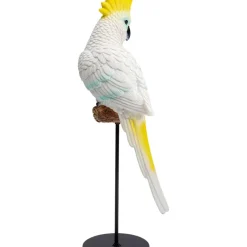 KARE Design Deko Figur Parrot Cockatoo Weis 38Cm- Deko & Geschenkartikel