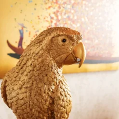 KARE Design Deko Figur Parrot Gold- Deko & Geschenkartikel