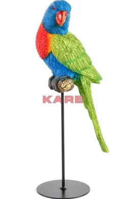 KARE Design Deko Figur Parrot Grun 36Cm- Deko & Geschenkartikel