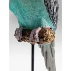 KARE Design Deko Figur Parrot Turkis 36Cm- Deko & Geschenkartikel