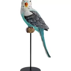 KARE Design Deko Figur Parrot Turkis 36Cm- Deko & Geschenkartikel