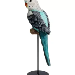 KARE Design Deko Figur Parrot Turkis 36Cm- Deko & Geschenkartikel