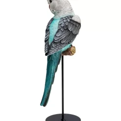 KARE Design Deko Figur Parrot Turkis 36Cm- Deko & Geschenkartikel