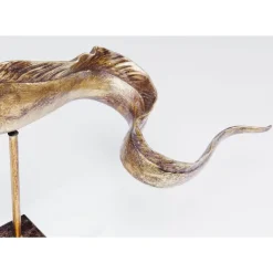 KARE Design Deko Figur Pescado Gold- Deko & Geschenkartikel