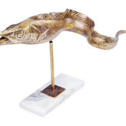 KARE Design Deko Figur Pescado Gold- Deko & Geschenkartikel