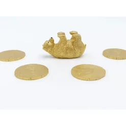 KARE Design Deko Figur Playing Bear 7Cm- Geschirr & Tischaccessoires