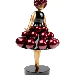 KARE Design Deko Figur Primaballerina Pom Lila 35Cm- Deko & Geschenkartikel