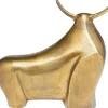 KARE Design Deko Figur Proud Bull Brass 51Cm- Deko & Geschenkartikel