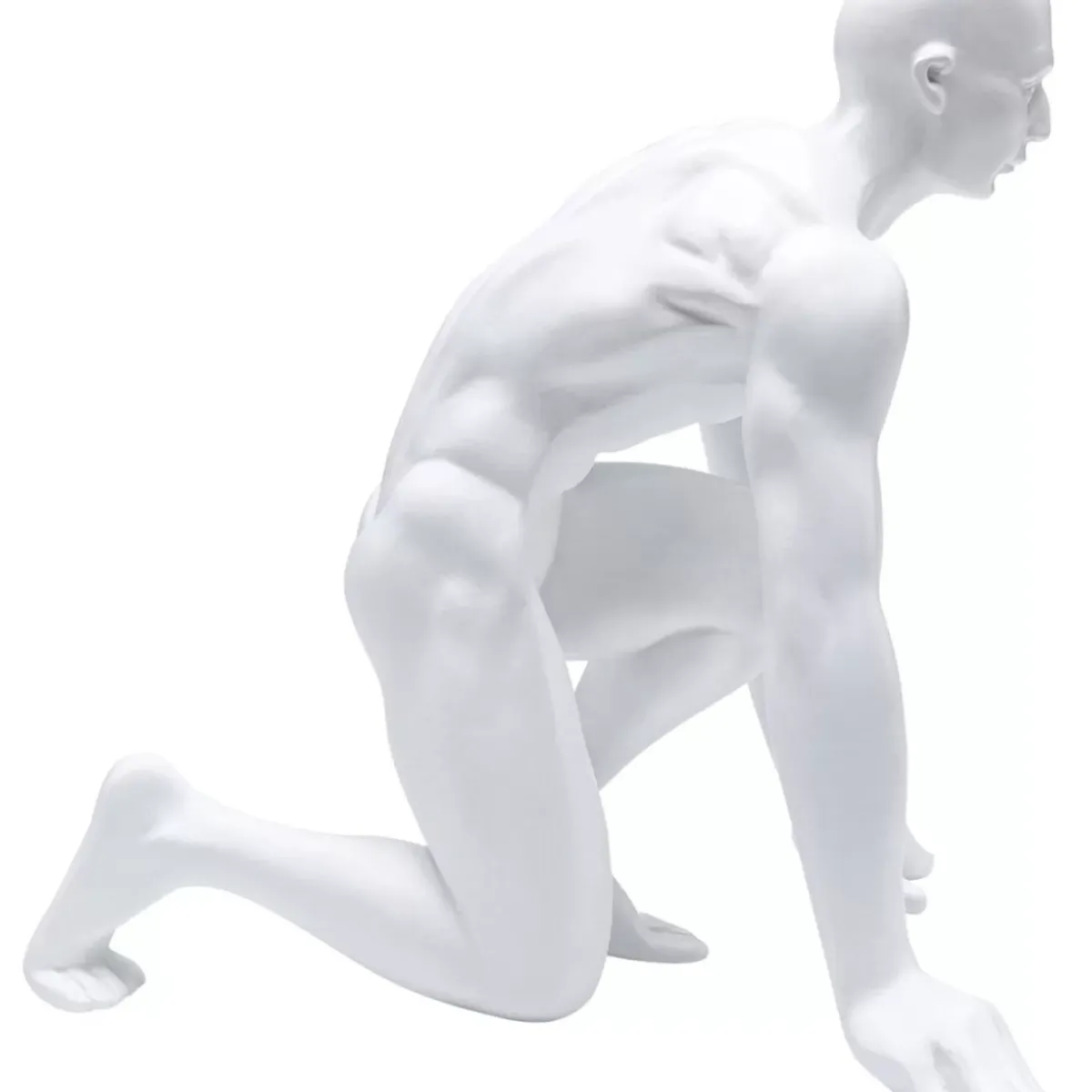 KARE Design Deko Figur Runner Weis 25Cm- Deko & Geschenkartikel