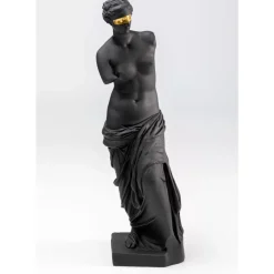 KARE Design Deko Figur Sculpture Schwarz 48Cm- Deko & Geschenkartikel