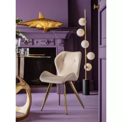 KARE Design Deko Figur Shark Henry Gold 106Cm- Deko & Geschenkartikel