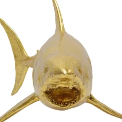 KARE Design Deko Figur Shark Henry Gold 106Cm- Deko & Geschenkartikel