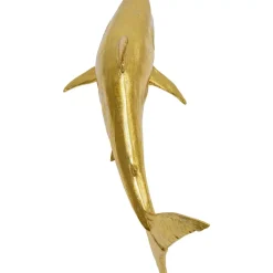 KARE Design Deko Figur Shark Henry Gold 106Cm- Deko & Geschenkartikel