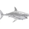 KARE Design Deko Figur Shark Henry Silber 106Cm- Deko & Geschenkartikel