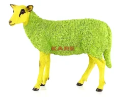 KARE Design Deko Figur Sheep Colore Green- Deko & Geschenkartikel
