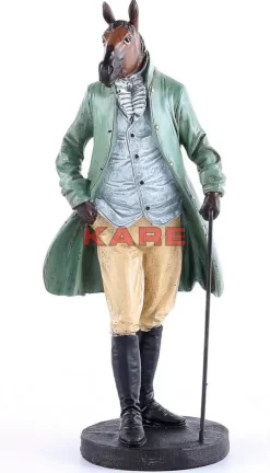KARE Design Deko Figur Sir Horse Standing- Deko & Geschenkartikel