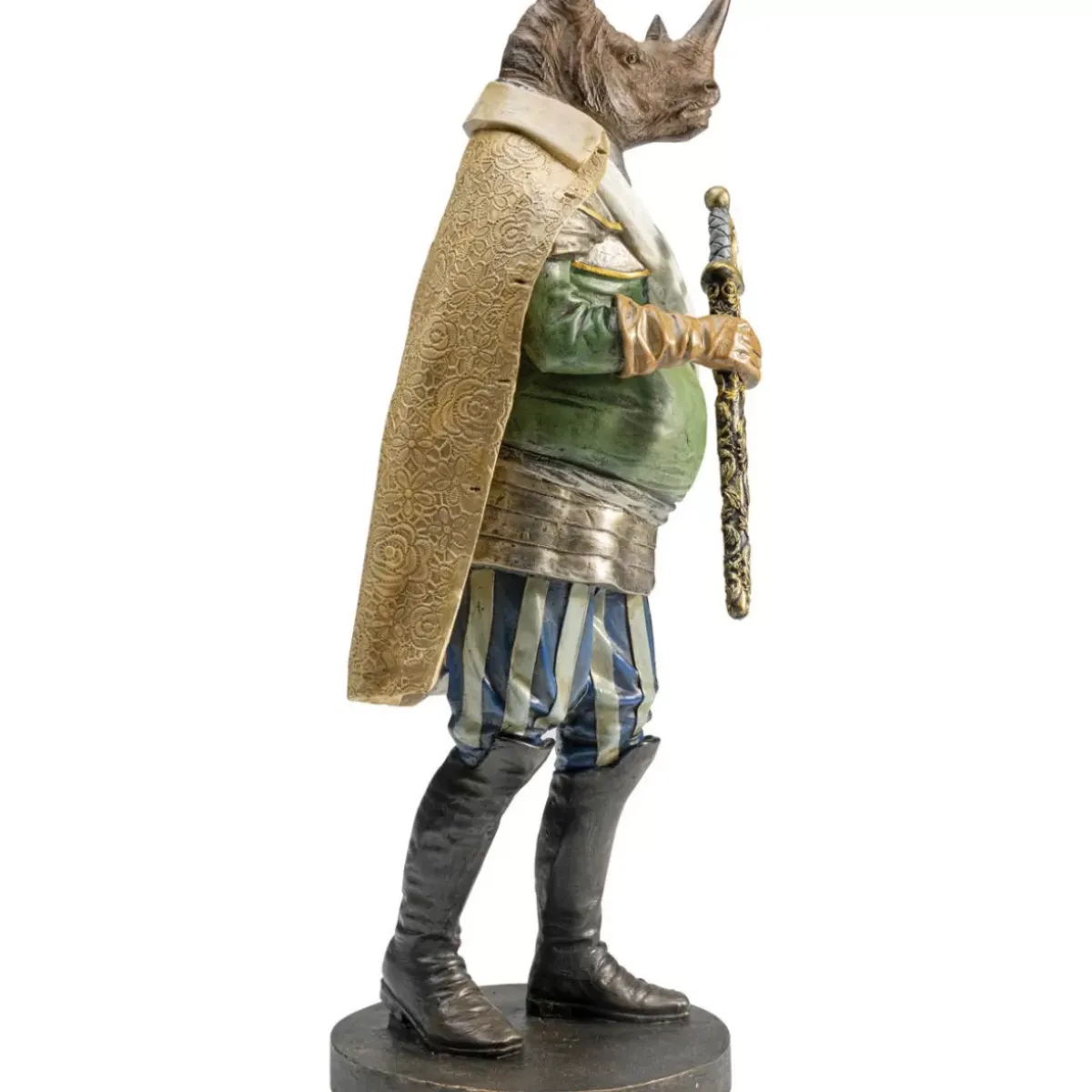 KARE Design Deko Figur Sir Rhino Standing- Deko & Geschenkartikel