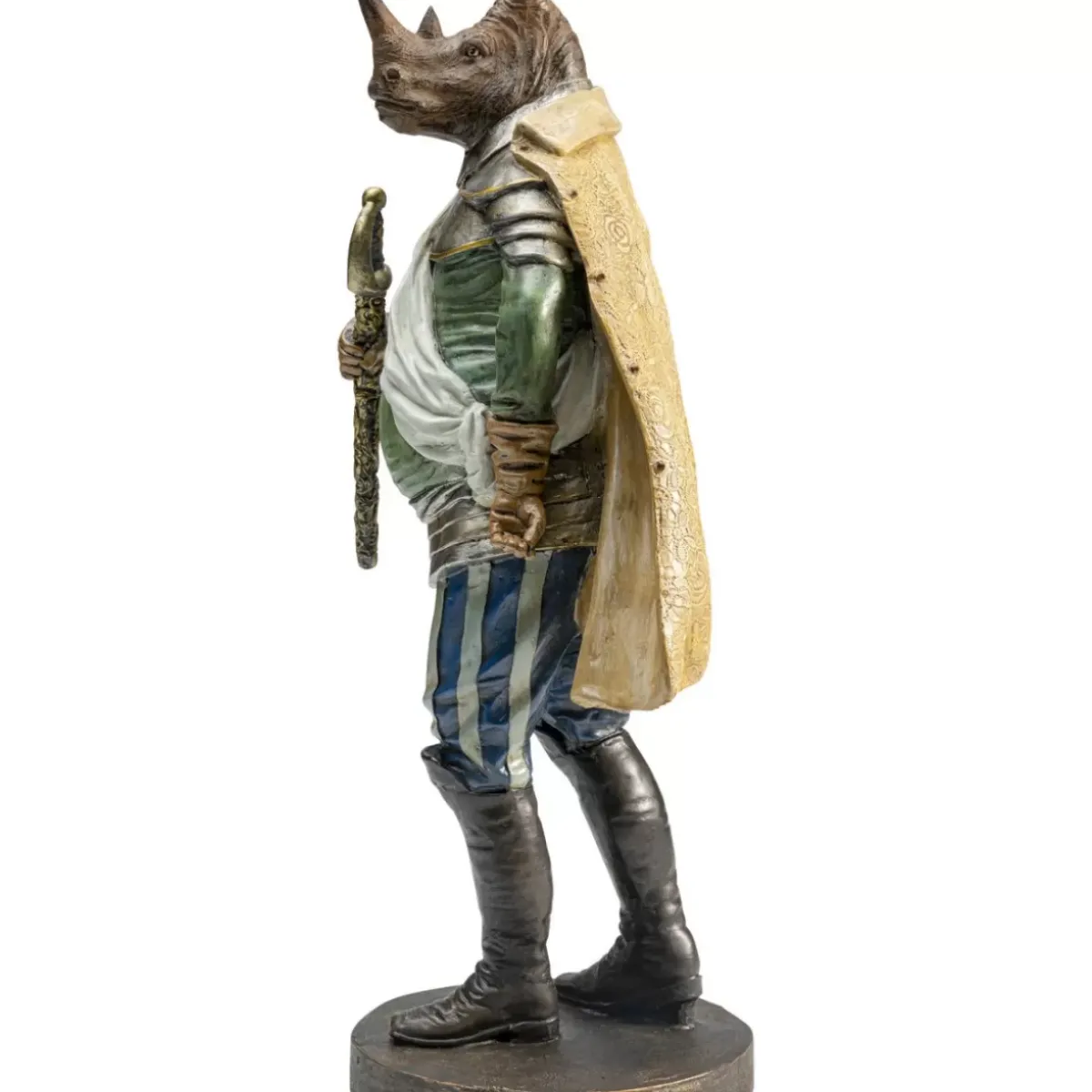 KARE Design Deko Figur Sir Rhino Standing- Deko & Geschenkartikel