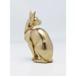 KARE Design Deko Figur Sitting Cat Audrey Gold 27Cm- Deko & Geschenkartikel
