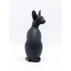 KARE Design Deko Figur Sitting Cat Audrey Schwarz 27Cm- Deko & Geschenkartikel