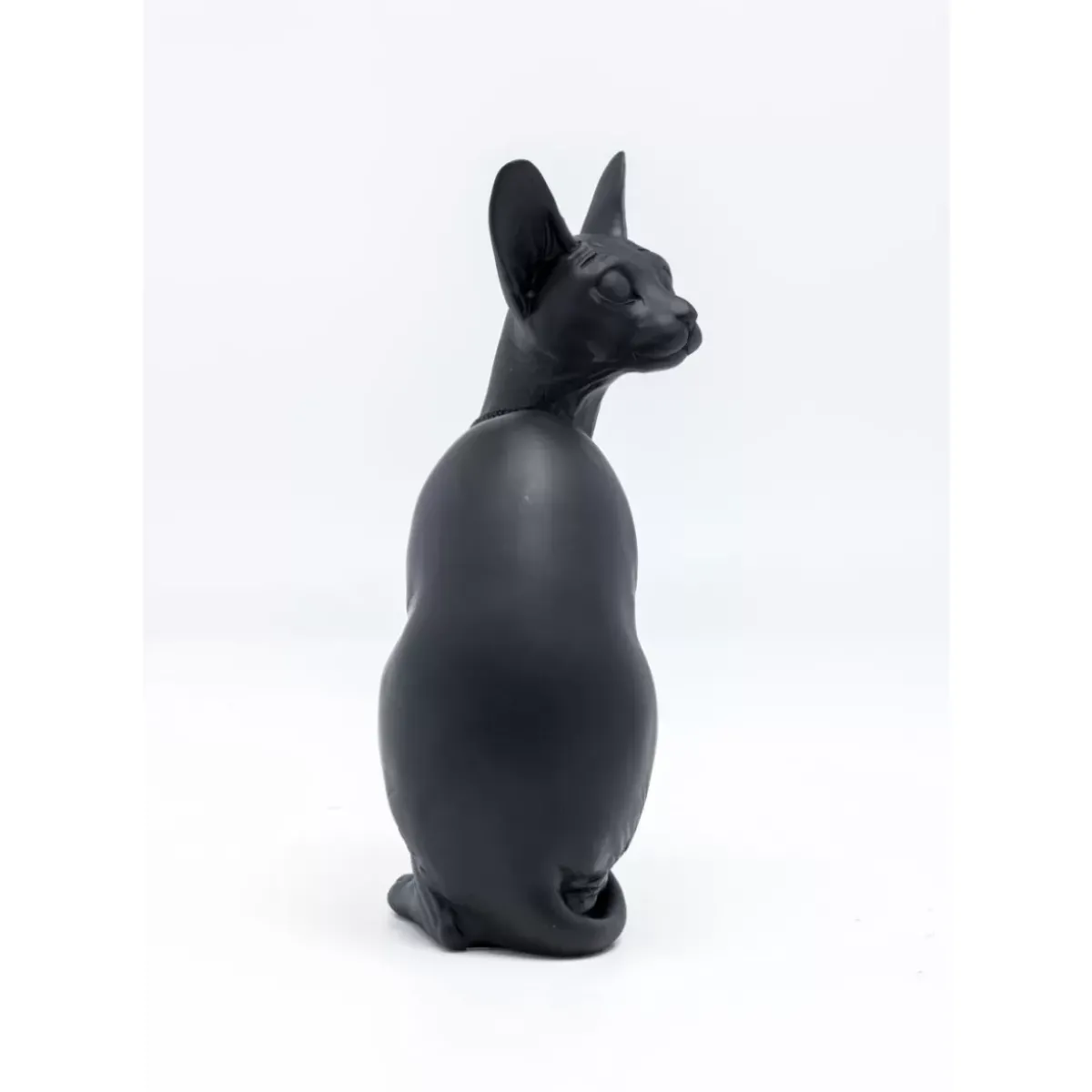 KARE Design Deko Figur Sitting Cat Audrey Schwarz 27Cm- Deko & Geschenkartikel