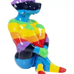 KARE Design Deko Figur Sitting Dog Rainbow 173- Deko & Geschenkartikel