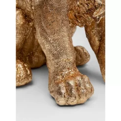 KARE Design Deko Figur Sitting Lion Gold 42Cm- Deko & Geschenkartikel
