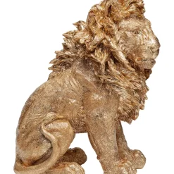 KARE Design Deko Figur Sitting Lion Gold 42Cm- Deko & Geschenkartikel