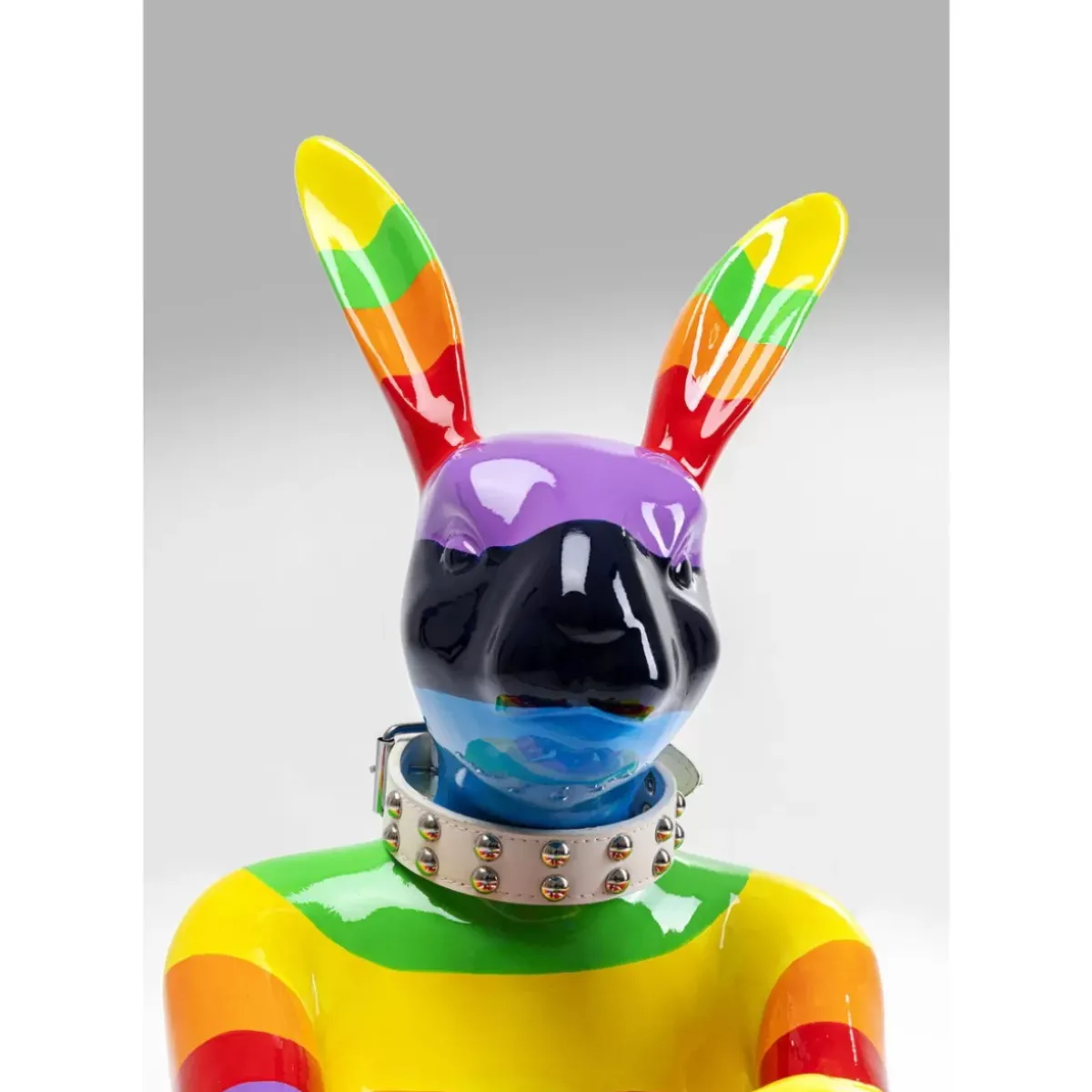 KARE Design Deko Figur Sitting Rabbit Rainbow 80- Deko & Geschenkartikel