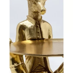 KARE Design Deko Figur Sitting Waiter Deer 33Cm- Deko & Geschenkartikel