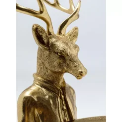 KARE Design Deko Figur Sitting Waiter Deer 33Cm- Deko & Geschenkartikel