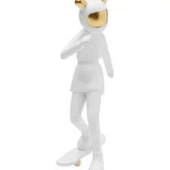 KARE Design Deko Figur Skating Astronaut Weis 33Cm- Deko & Geschenkartikel