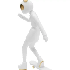 KARE Design Deko Figur Skating Astronaut Weis 33Cm- Deko & Geschenkartikel